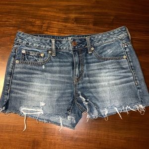 American Eagle Outfitters Distressed Jean Shorts
